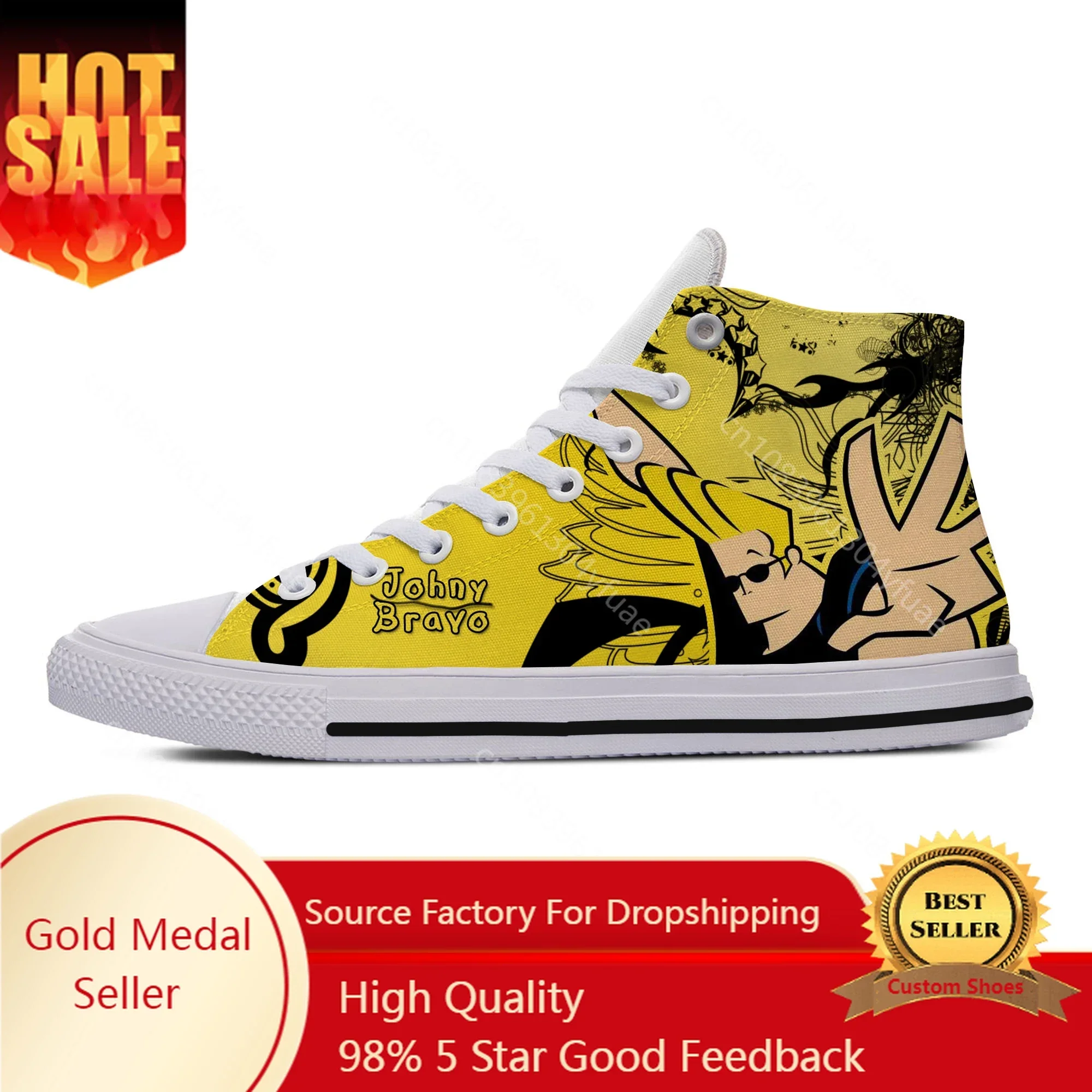 Men Shoes Red - Johnny Bravo Biceps chaussures de Fitness