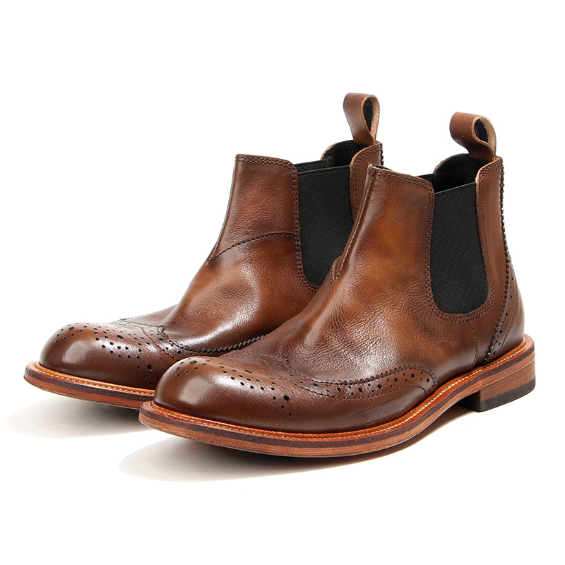 Men'S Shoes Brogues - Nouveau fait à la main hommes