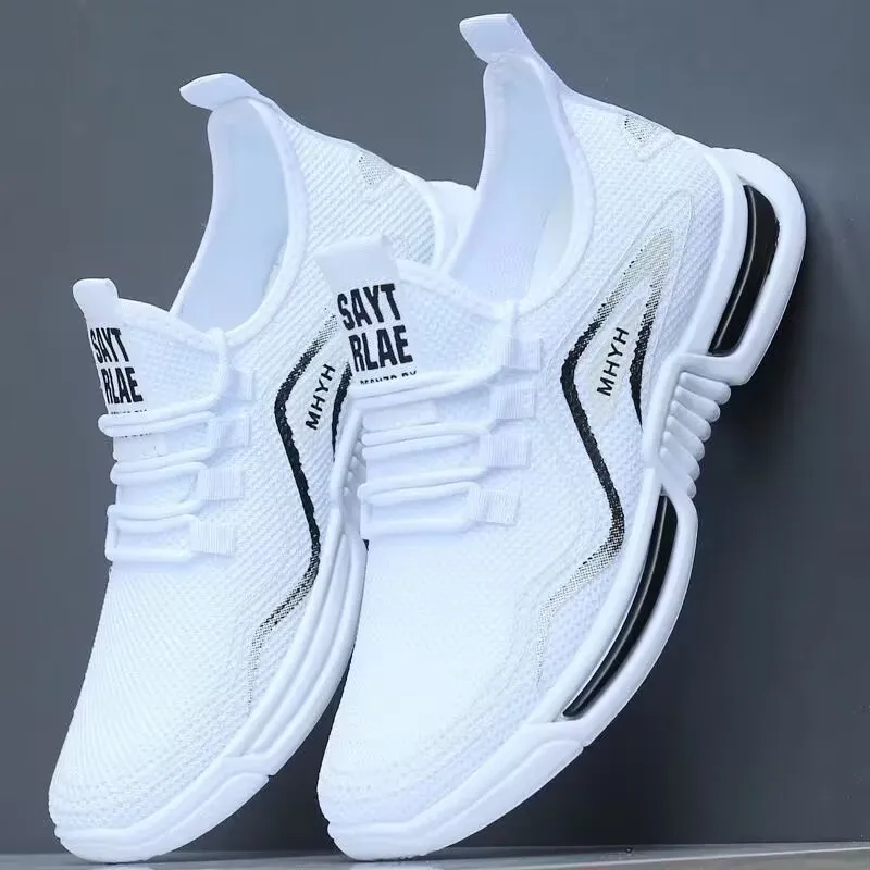 Men'S Shoes Comfortable Walking - Chaussures tissées pour hommes 2026 –