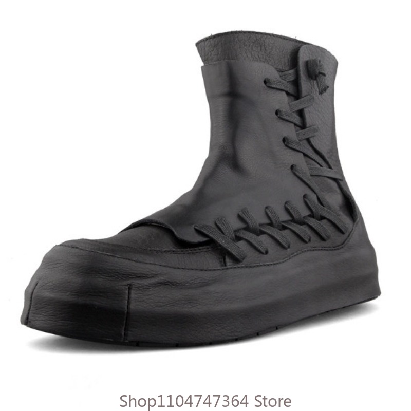 Men'S Shoes Hey Dude - Bottes à lacets décontractées en cuir