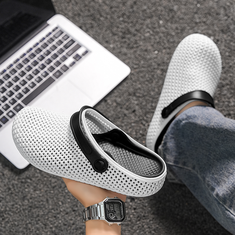 Men'S Shoes Comfortable Walking - Nouvelles sandales coulissantes fermées pour couple
