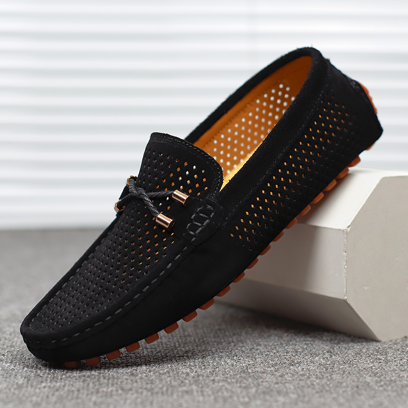 Men'S Shoes Hey Dude - Mode daim hommes chaussures décontractées en