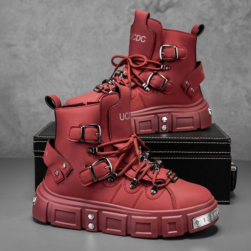 Men Shoes Red - Bottes de marque originales pour hommes