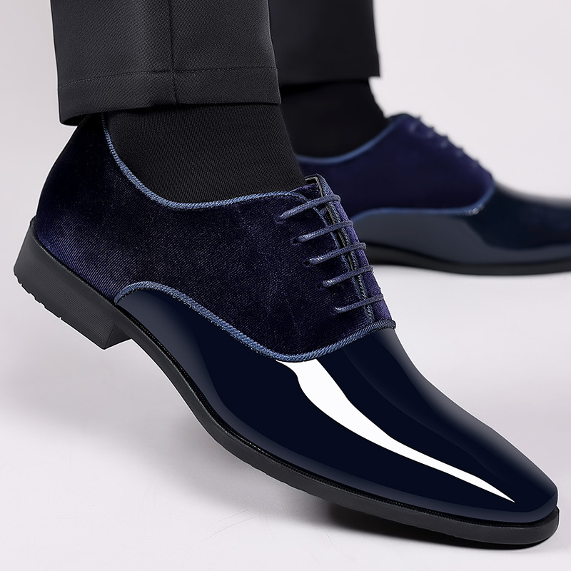 Men Shoes Official - Chaussures formelles en cuir à lacets