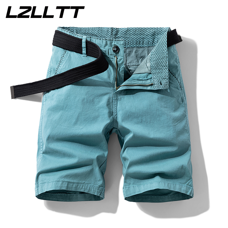 Men Shoes Joggers - Short cargo en coton pour homme,