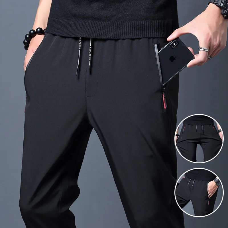 Men Shoes Joggers - Pantalon décontracté pour hommes, coupe droite,