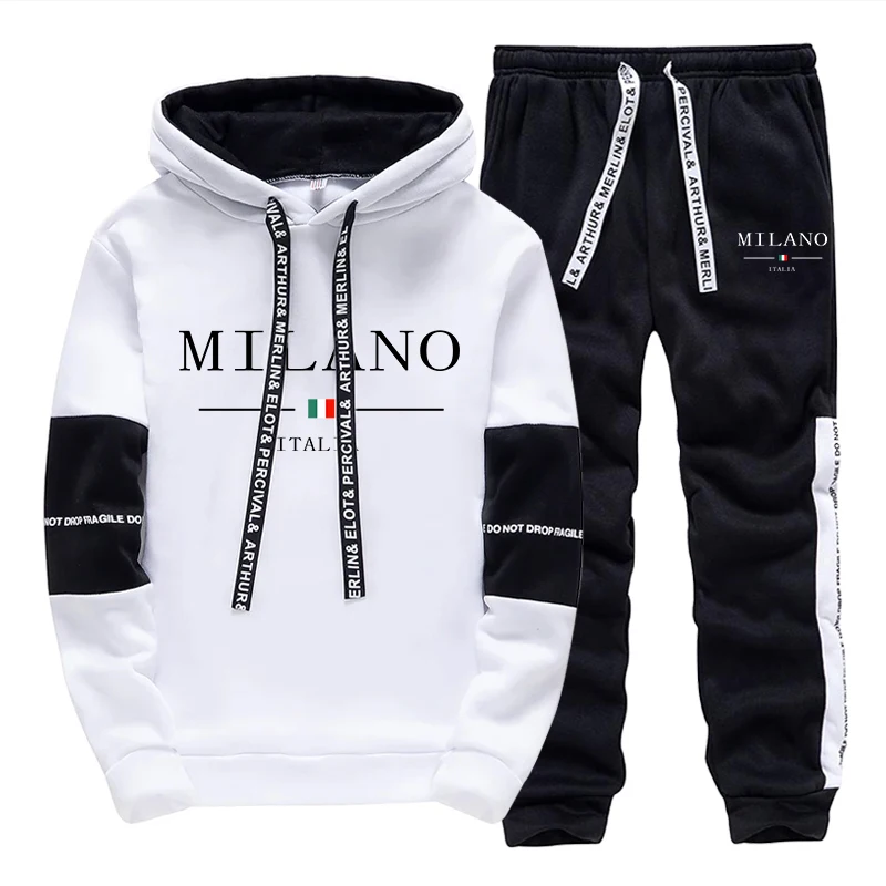 Men Shoes Joggers - Ensemble Homme / Sweat à Capuche