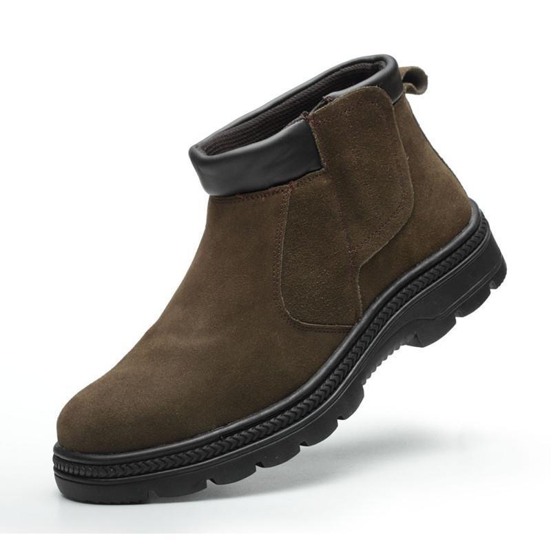 Chelsea Boots Suede - Bottes de sécurité décontractées pour hommes