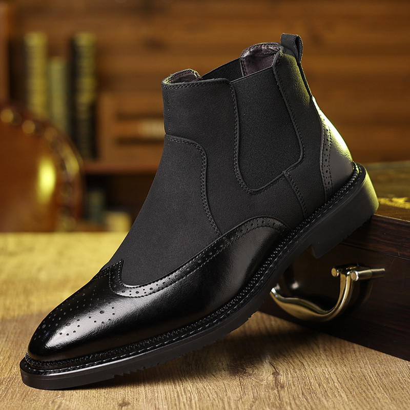 Men'S Shoes Brogues - Nouvelles bottes Chelsea classiques rétro pour