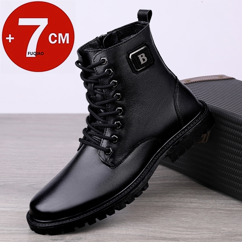Bottines rehaussantes en cuir  - Men'S Shoes Dockers avis et prix