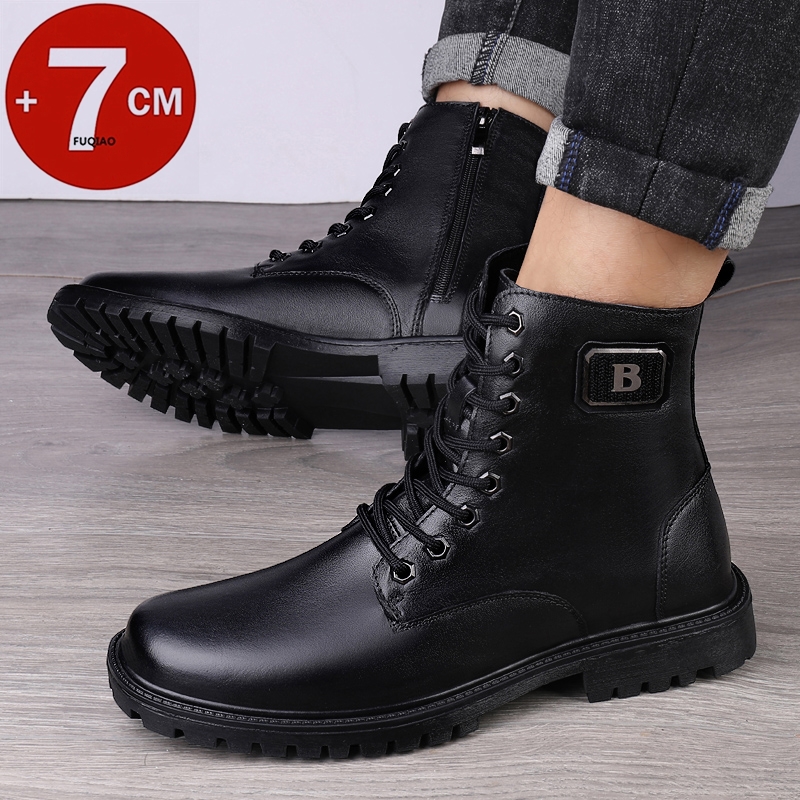 Bottines rehaussantes en cuir  - Men'S Shoes Dockers avis et prix