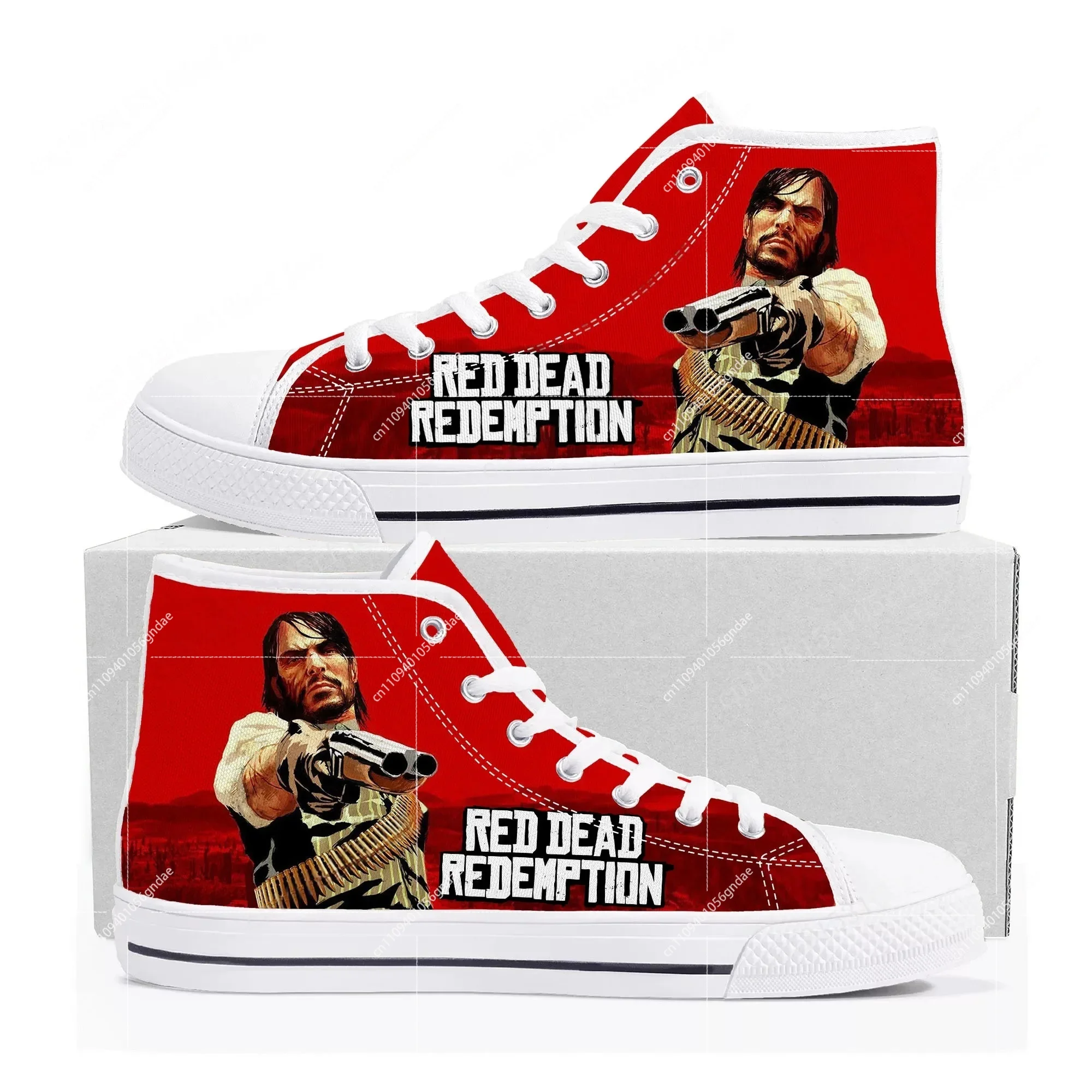 Baskets montantes Red Dead Red - Men Shoes Red avis et prix
