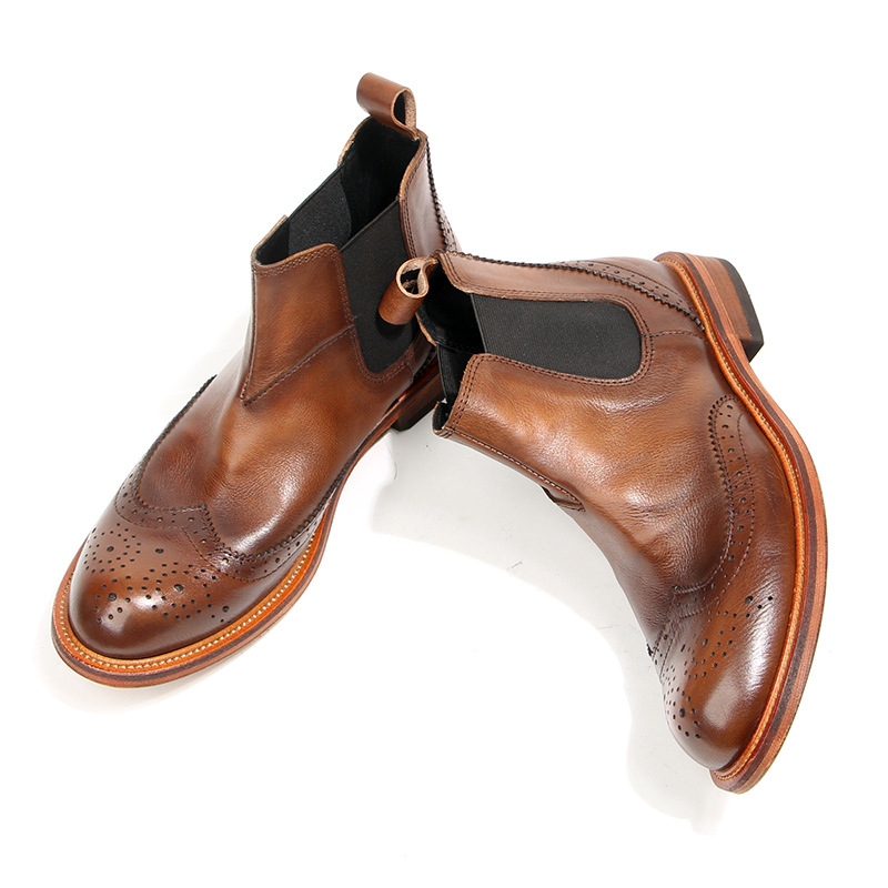 Nouveau fait à la main hommes  - Men'S Shoes Brogues avis et prix