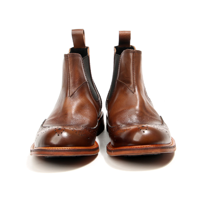 Nouveau fait à la main hommes  - Men'S Shoes Brogues avis et prix