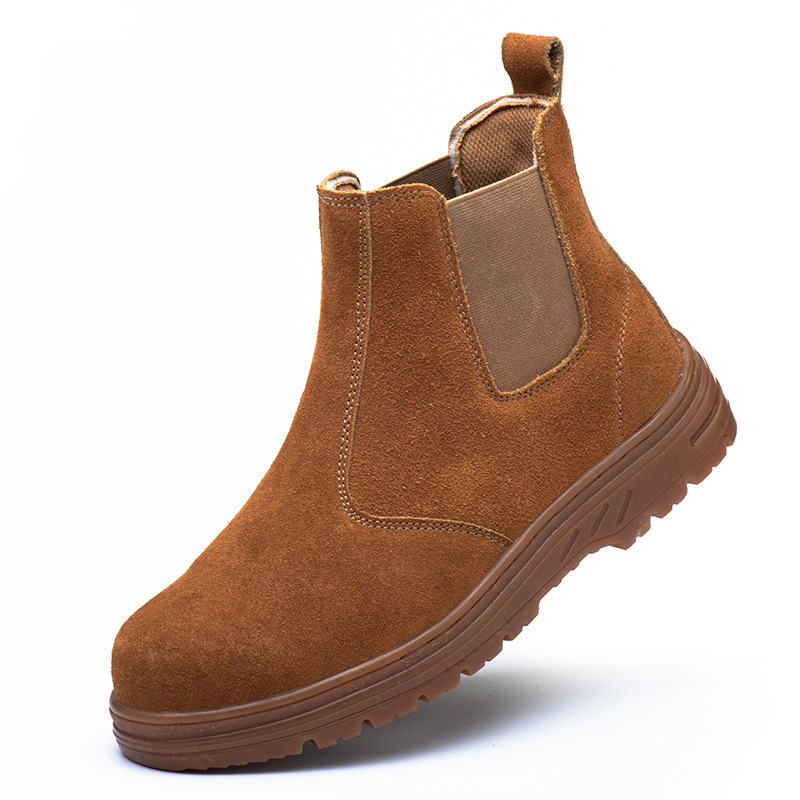 Hommes mode embout en acier tr - Chelsea Boots Suede avis et prix