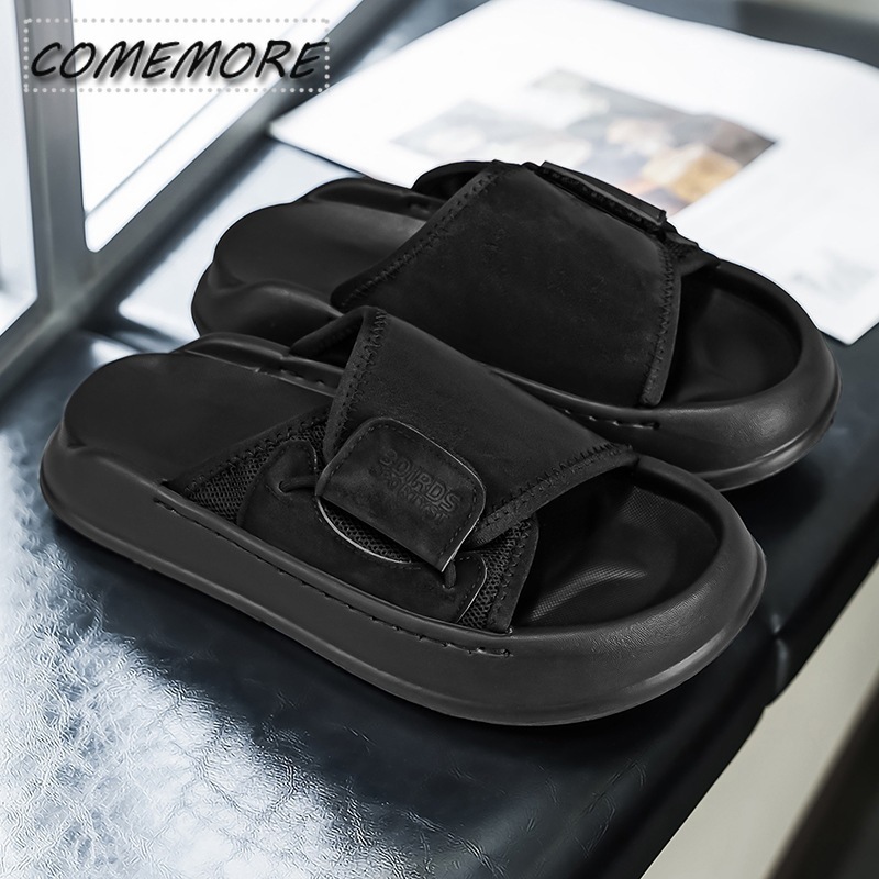 Comemore – pantoufles d'intéri - Men Shoes Velcro avis et prix