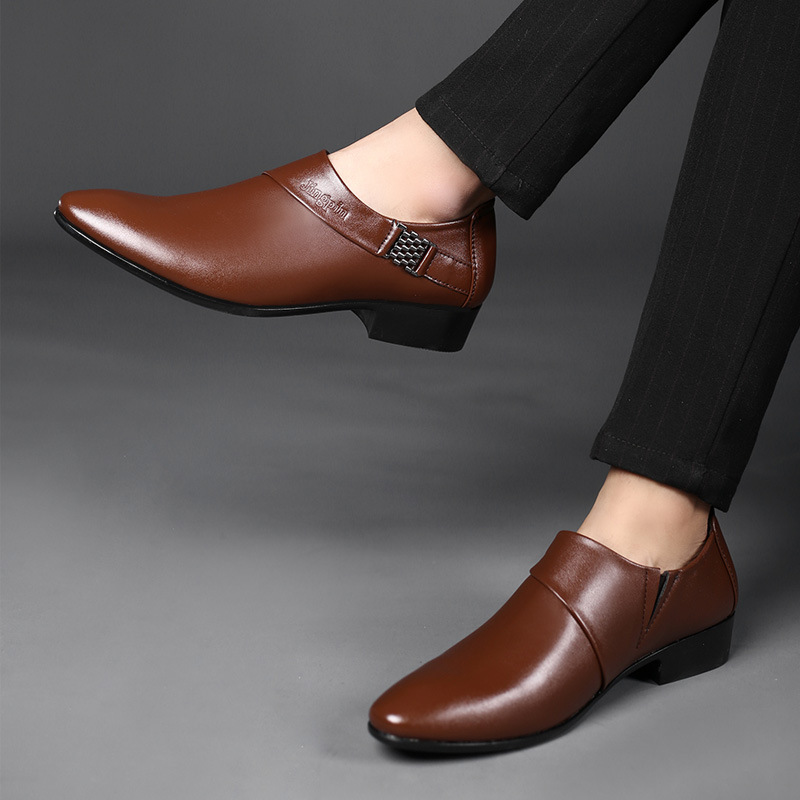Chaussures en cuir PU pour hom - Men Shoes Official avis et prix