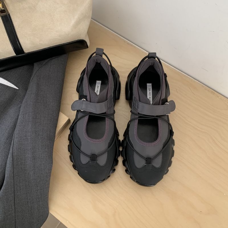 Chaussures Mary Jane sportives - Men Shoes Velcro avis et prix