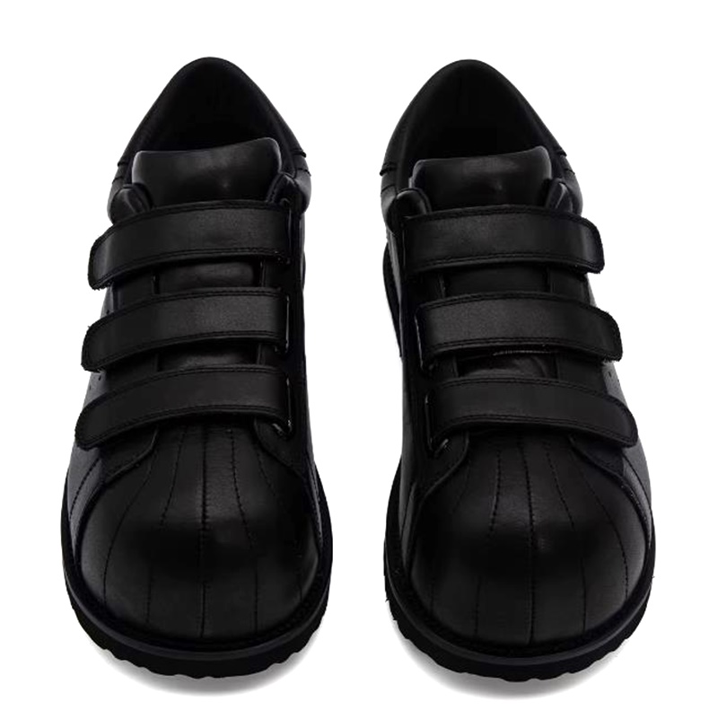 Chaussures de skate en cuir pl - Men Shoes Velcro avis et prix