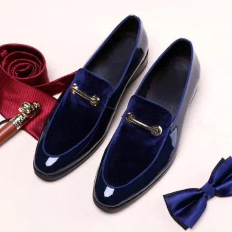 Mocassins pour hommes en velou - Men Shoes Official avis et prix