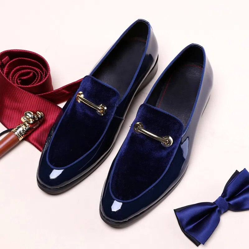 Mocassins pour hommes en velou - Men Shoes Official avis et prix