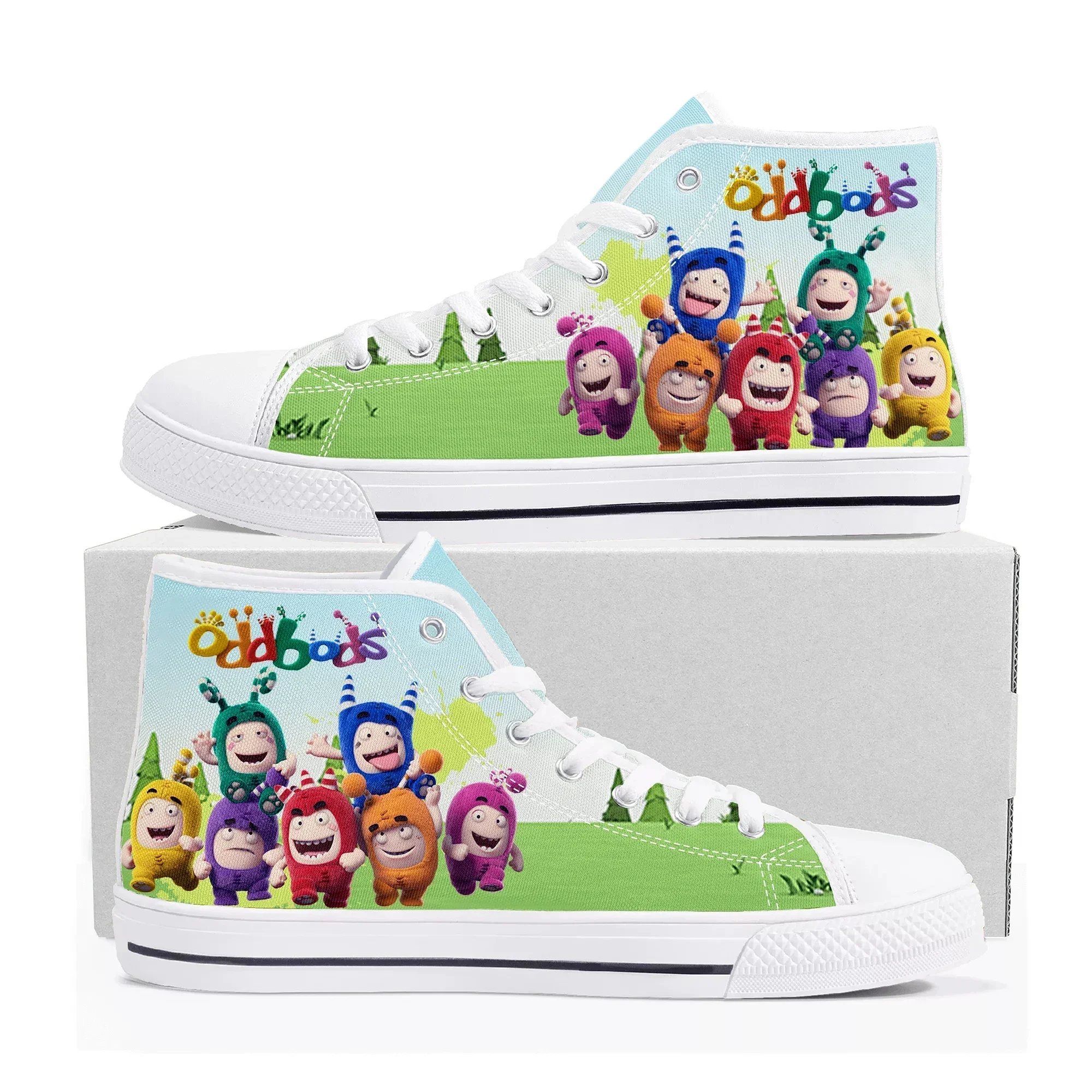 Oddbods – baskets hautes en to - Men Shoes Singapore avis et prix