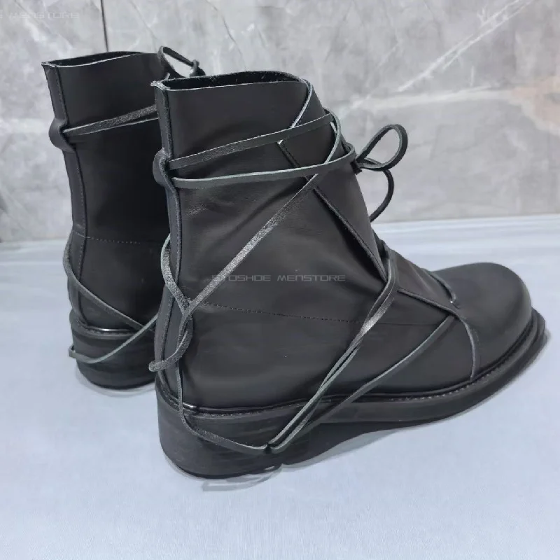 Bottes courtes carrées en cuir - Chelsea Boots Suede avis et prix