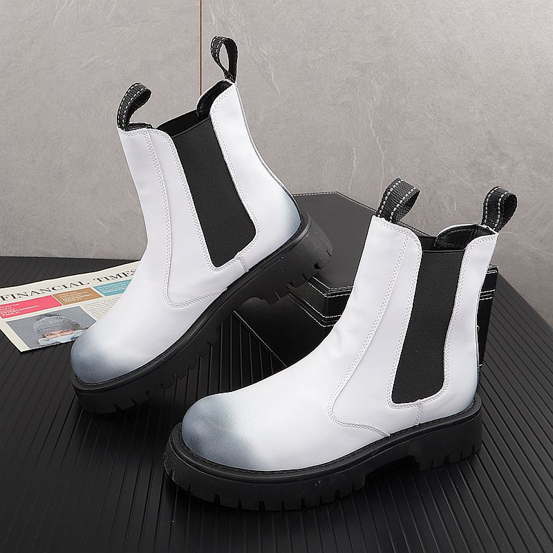 Bottes de luxe pour hommes en  - Chelsea Boots Suede avis et prix