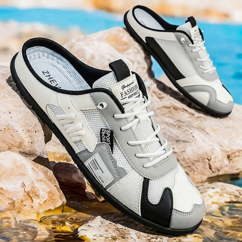 Mules décontractées tendance c - Men'S Shoes Comfortable Walking avis et prix