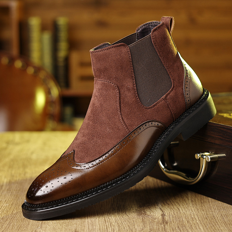 Nouvelles bottes Chelsea class - Men'S Shoes Brogues avis et prix