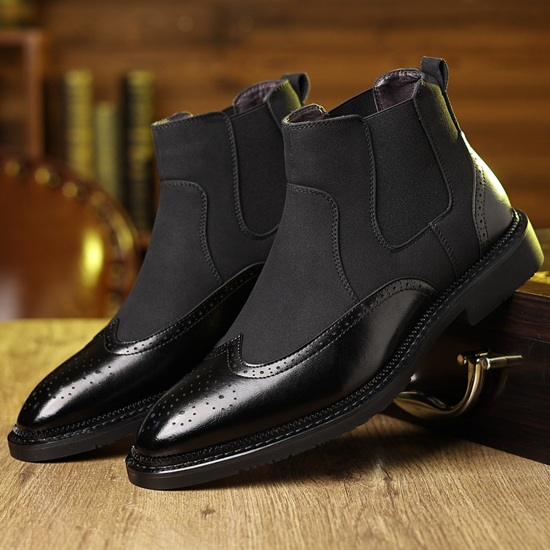 Nouvelles bottes Chelsea class - Men'S Shoes Brogues avis et prix
