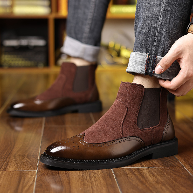 Nouvelles bottes Chelsea class - Men'S Shoes Brogues avis et prix
