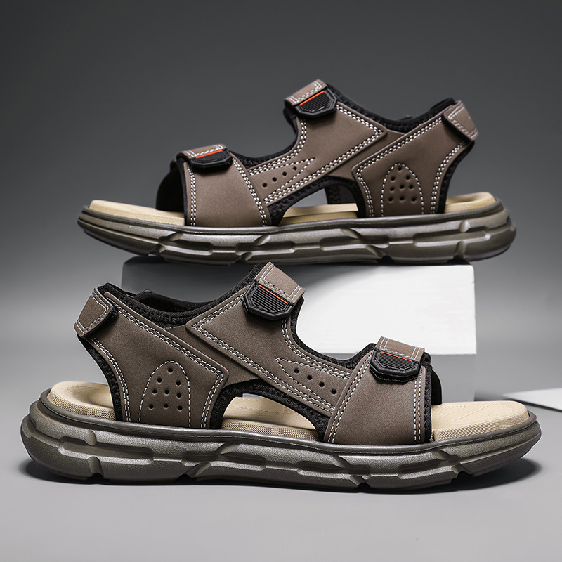 Sandales d'été pour hommes, an - Men Shoes Velcro avis et prix