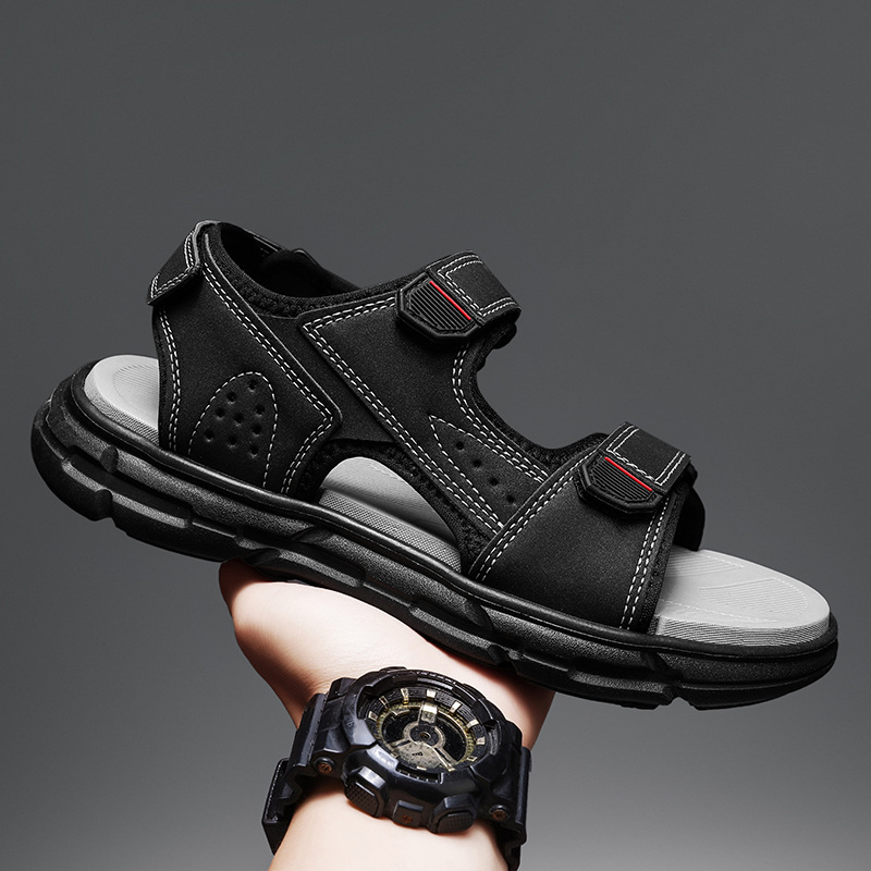 Sandales d'été pour hommes, an - Men Shoes Velcro avis et prix