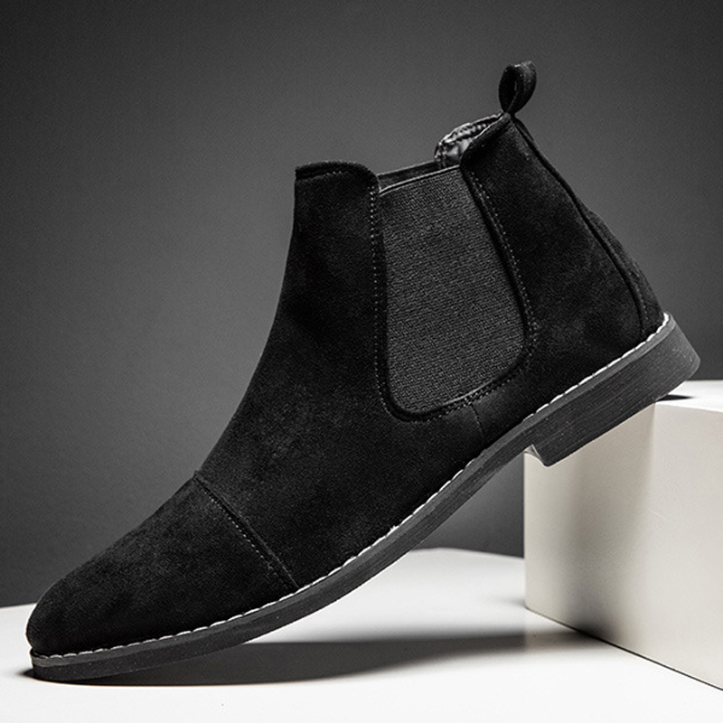 Bottes Chelsea pour hommes en  - Chelsea Boots Suede avis et prix