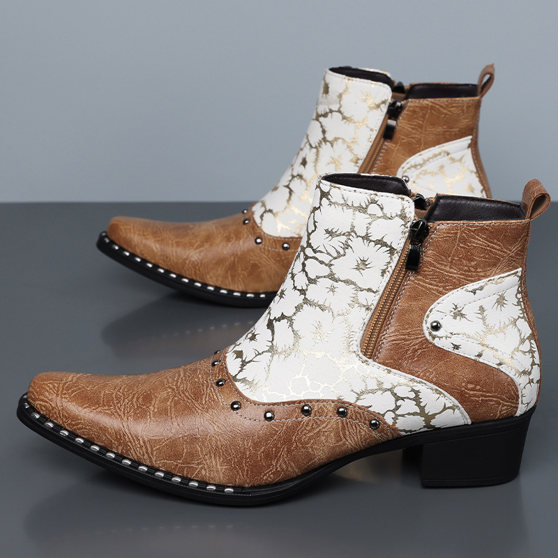 Bottes Chelsea en cuir pour ho - Men'S Shoes Brogues avis et prix