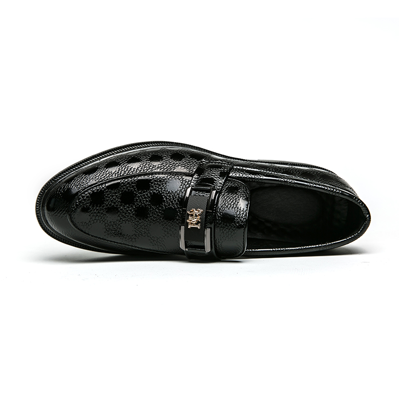 Chaussures en cuir pointues ém - Men Shoes Official avis et prix