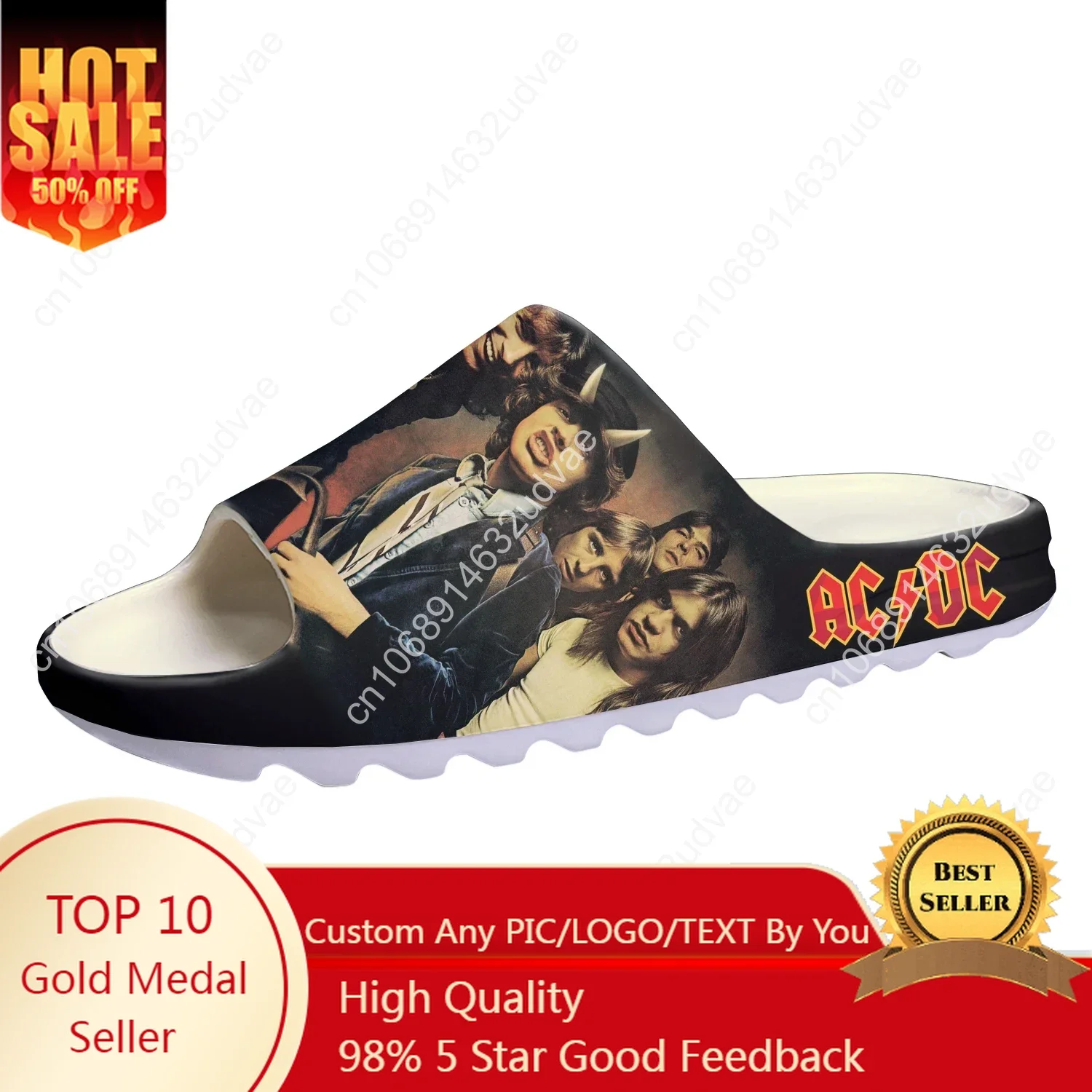 AC Rock Band Soft Sole Slliper - Men'S Shoes Dc avis et prix